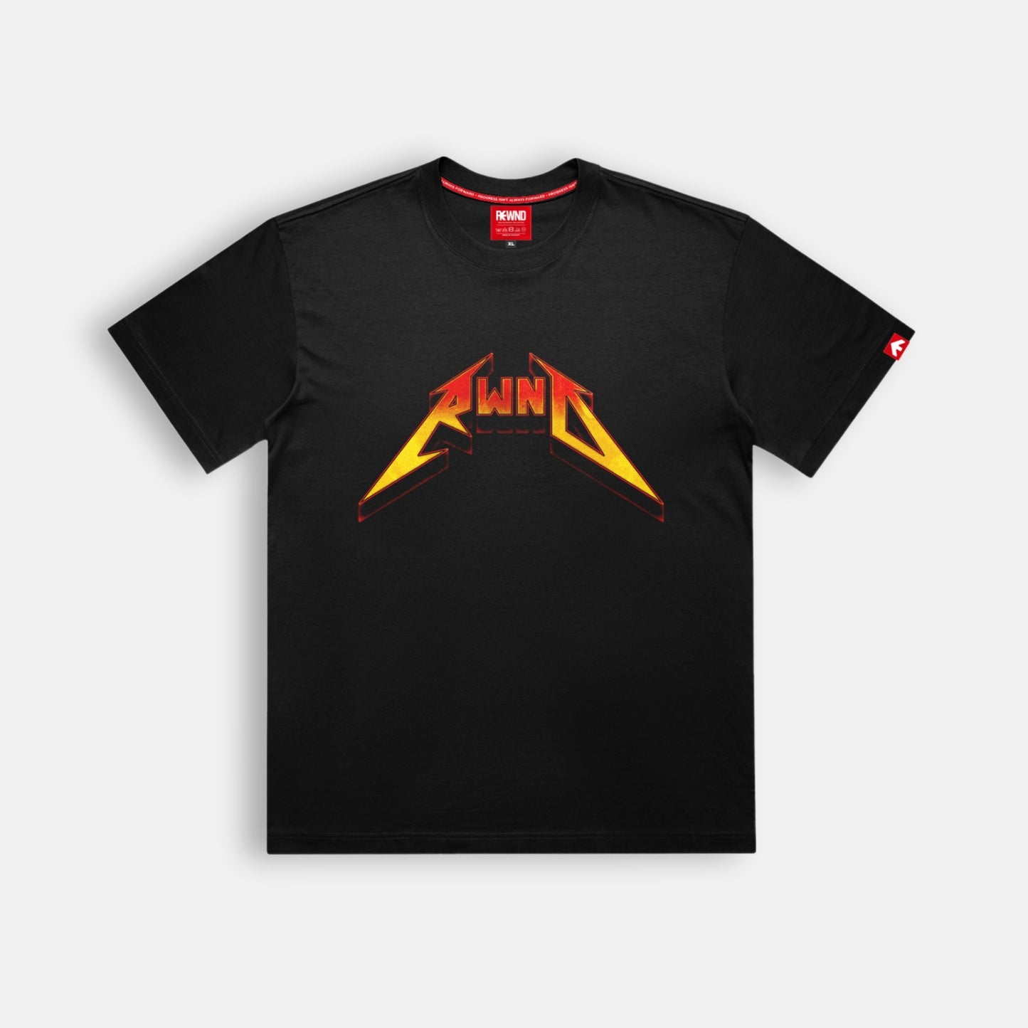 Forged by Fire Tee - Front View | Vintage Streetwear Core Essential