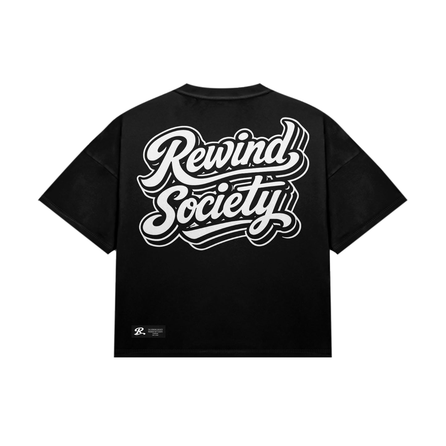 RWND Script Tee - Black