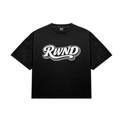 RWND Script Tee - Black
