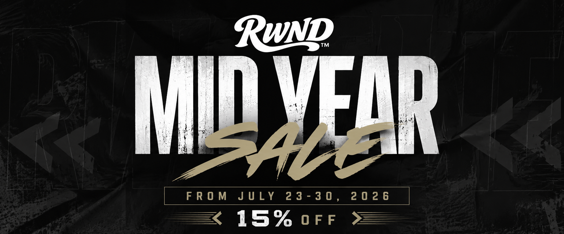 RWND clothing promotion