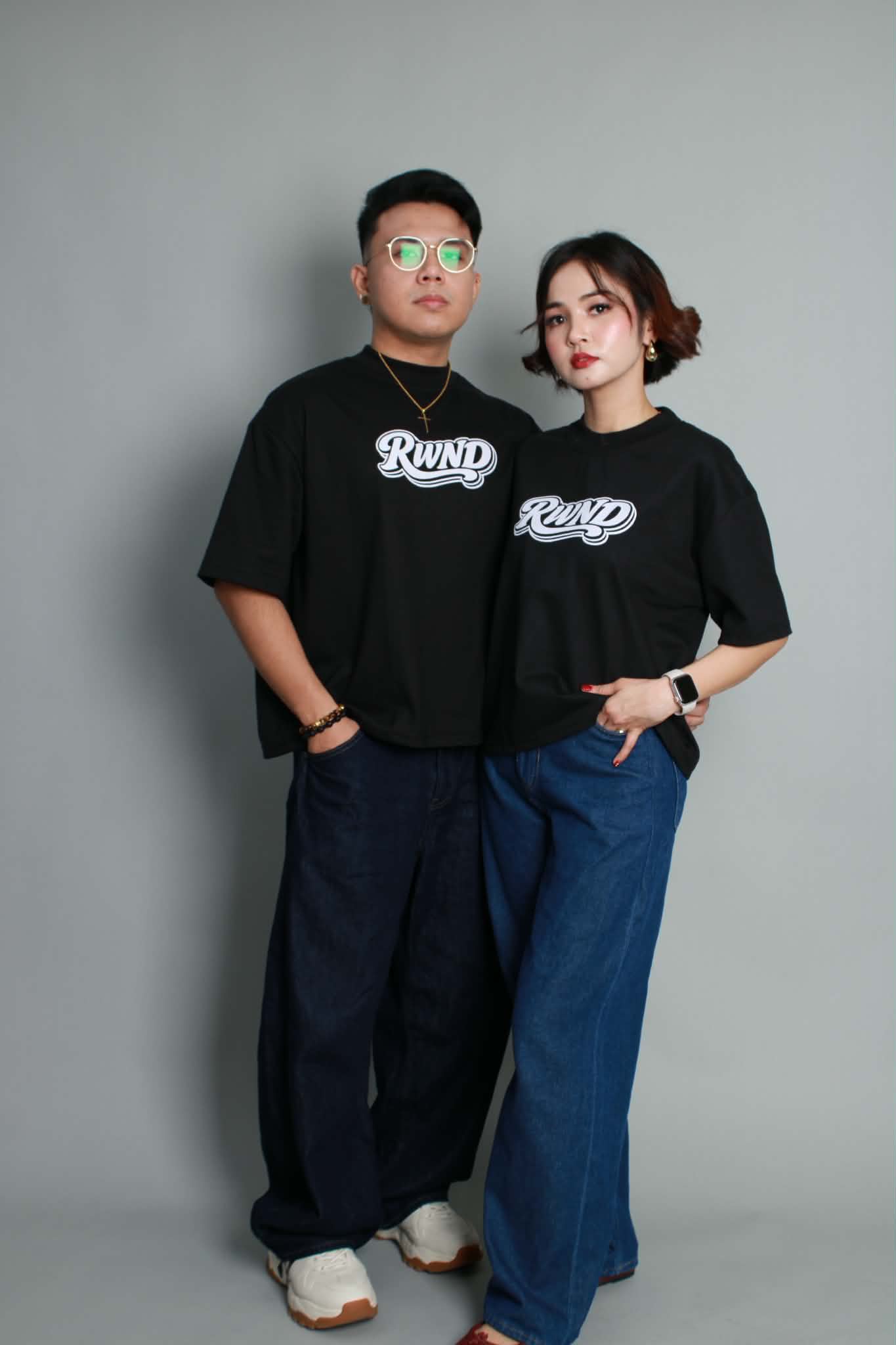 RWND Script Tee - Black
