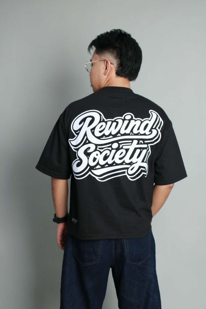 RWND Script Tee - Black