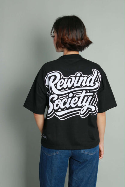 RWND Script Tee - Black